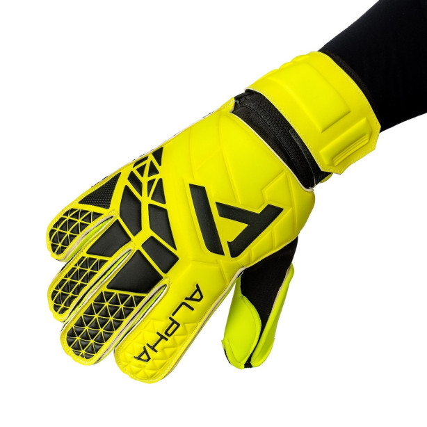 Вратарские Перчатки AlphaKeepers Roll Star 149708  neon/yellow
