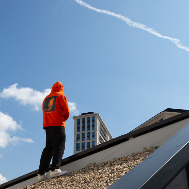 Худи Spire Strive Oversize (Orange)