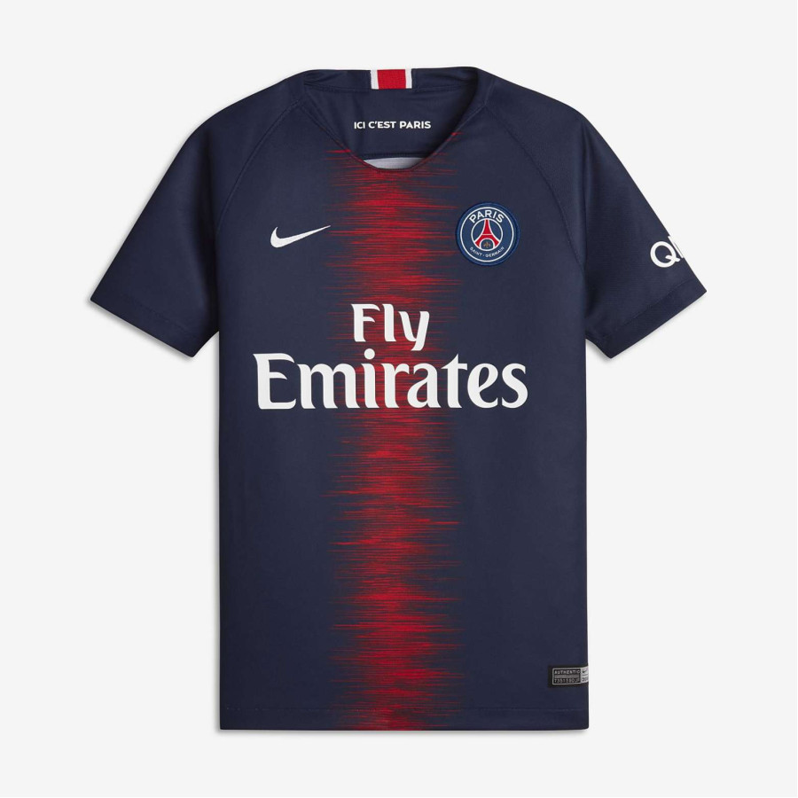 МАЙКА ИГР. NIKE PSG BRT STAD JSY SS HM JR (SU18) 894460-411