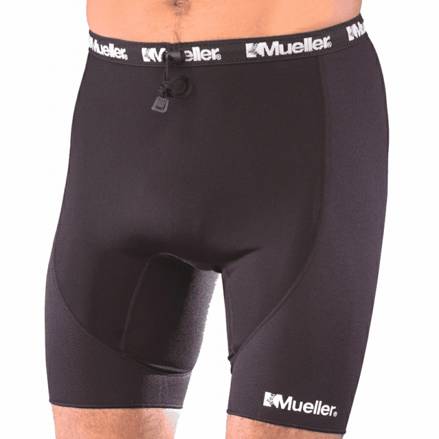 ШОРТЫ КОМПРЕССИОННЫЕ MUELLER MULTI-SPORT COMPRESSION SHORTS W/DREATHABLE PANEL 59101