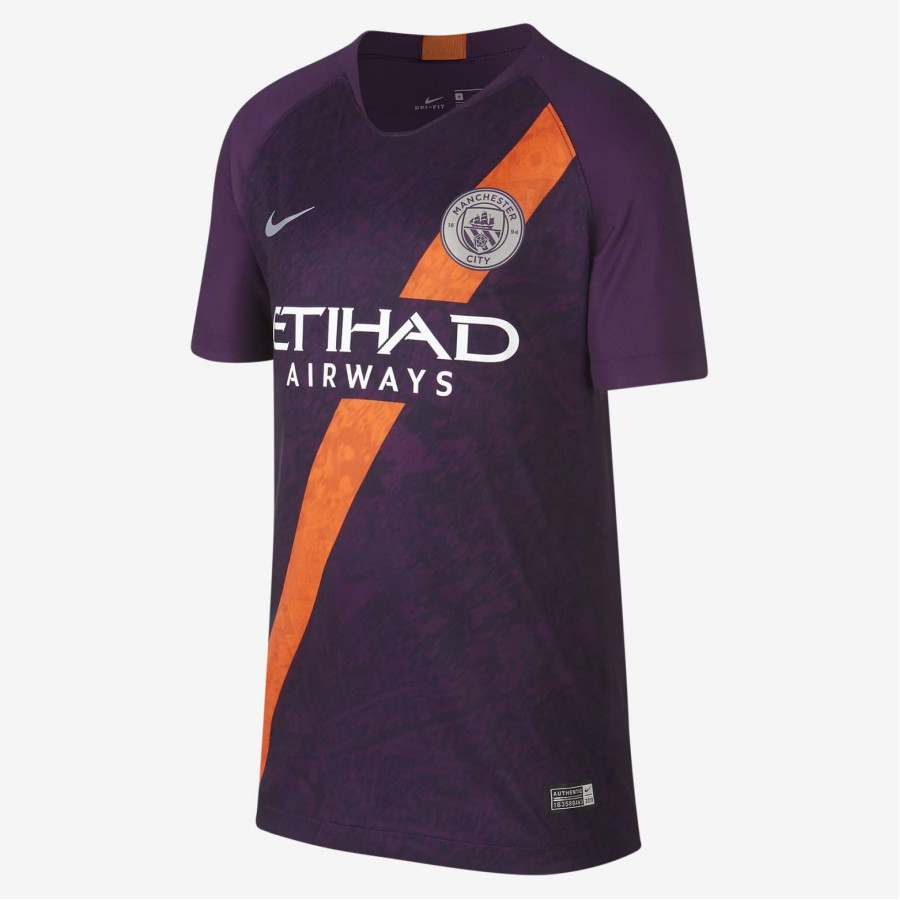 МАЙКА ИГР. NIKE MCFC BRT STAD JSY SS 3R JR (HO18) 919245-538