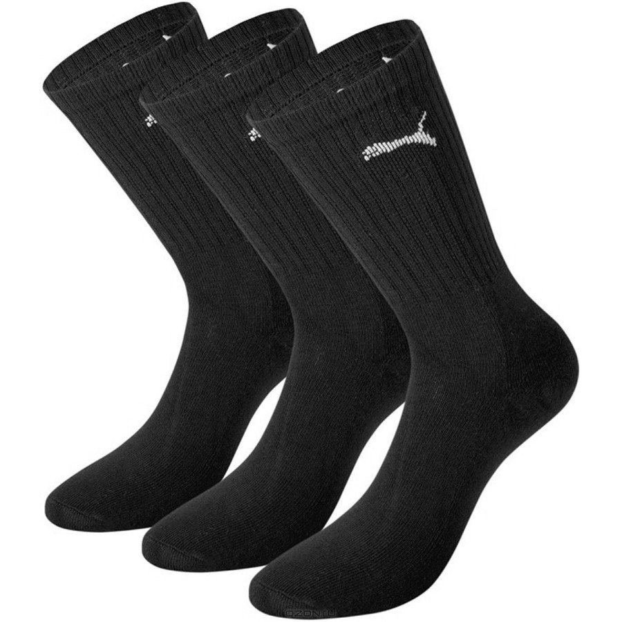НОСКИ PUMA SOCK 3-PACK (BLACK) 7312200_88035501