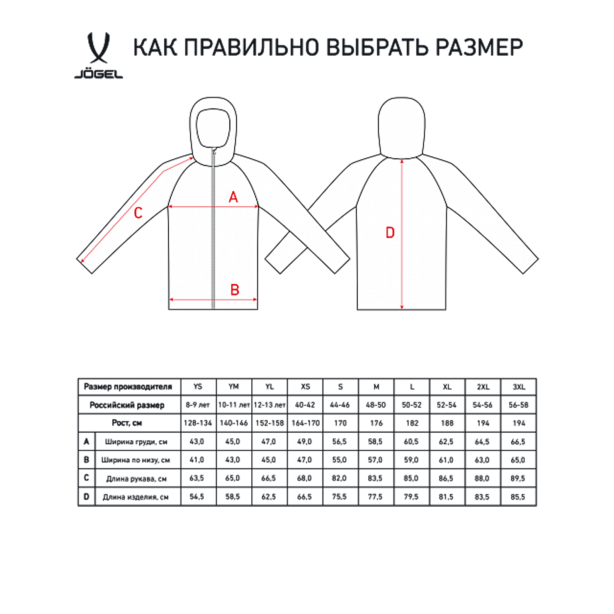 Куртка ветрозащитная Jogel CAMP Rain Jacket