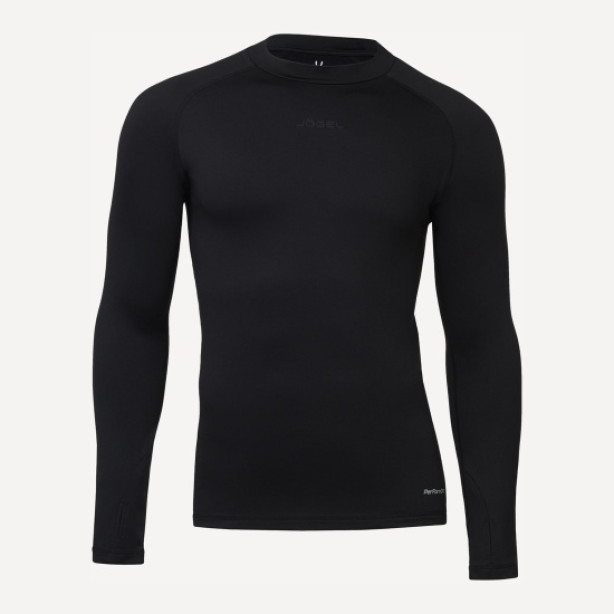 Джемпер компрессионный утепленный CAMP PerFormDRY Baselayer Top Warm, черный Jögel