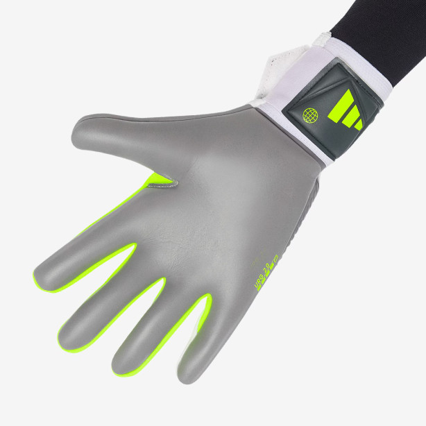 Вратарские Перчатки Adidas Predator Competition (White / Lucid Lemon / Black)