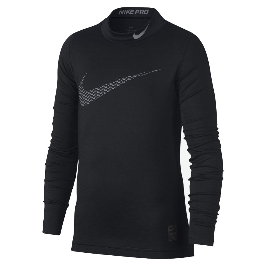 NIKE PRO ВОДОЛАЗКА WM TOP LS MOCK GFX 856134-010 JR