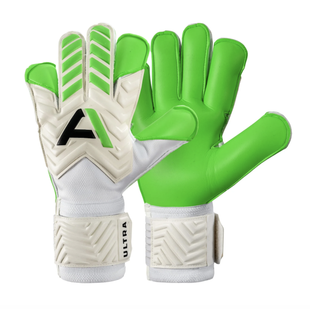 Вратарские Перчатки ALPHAKEEPERS 302108 Matrix HB Ultra white\green