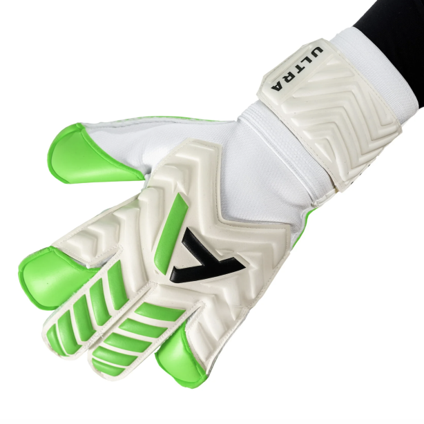 Вратарские Перчатки ALPHAKEEPERS 302108 Matrix HB Ultra white\green