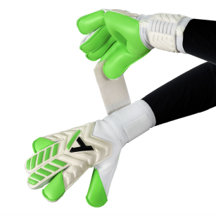 Вратарские Перчатки ALPHAKEEPERS 302108 Matrix HB Ultra white\green