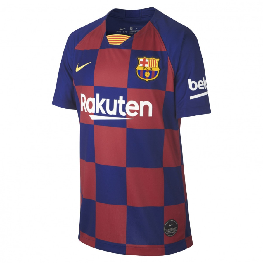 МАЙКА ИГР. NIKE FCB BRT STAD JSY SS HM JR (SU19) AJ5801-457