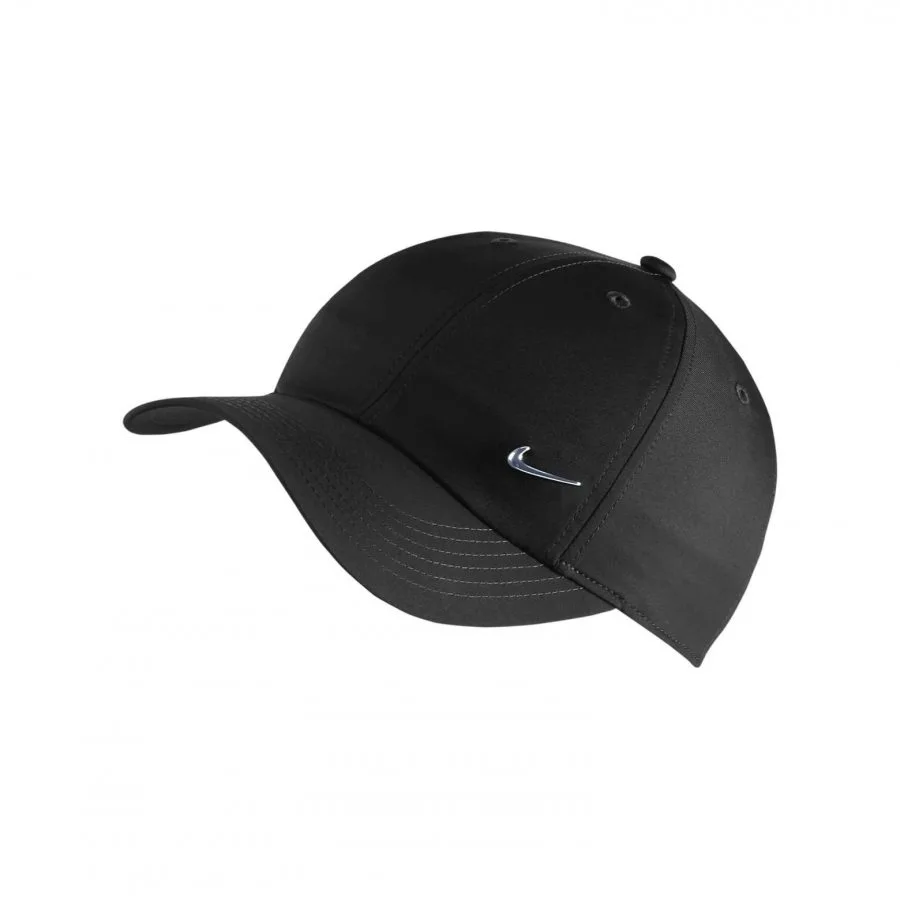 nike cap metal swoosh logo