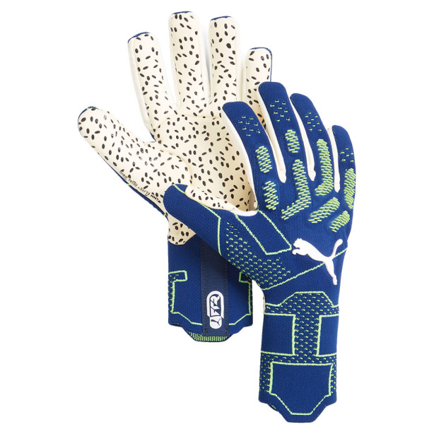 Вратарские Перчатки Puma Future Ultimate NC Persian Blue/Pro Green