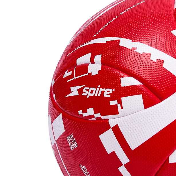 Футбольный мяч Spire Match Ball Red/White