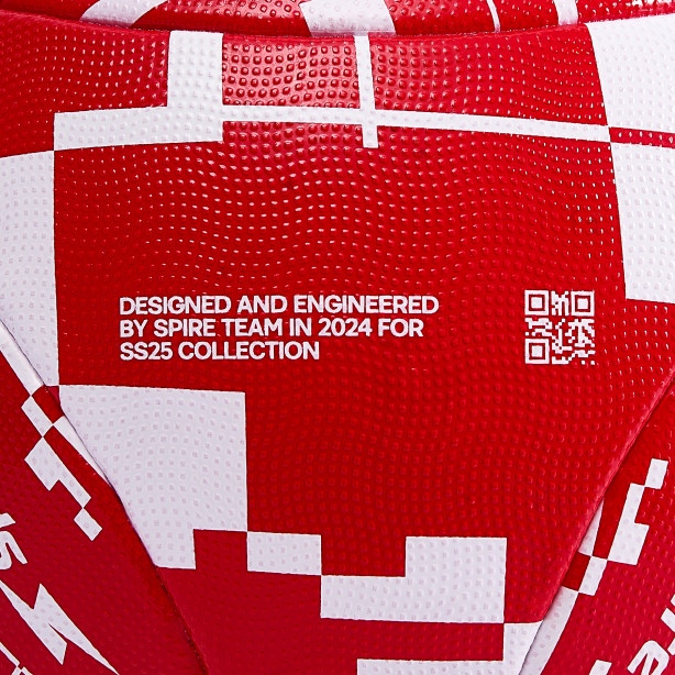 Футбольный мяч Spire Match Ball Red/White
