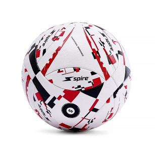 Футбольный мяч Spire Match Ball White/Red/black